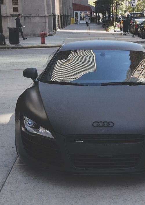 BLACK MATTE AUDI STREET BLACK MATTE AUDI STREET