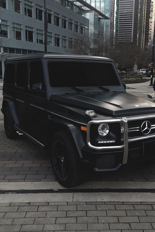 BLACK MATTE MERCEDES G WAGON BLACK MATTE MERCEDES G WAGON