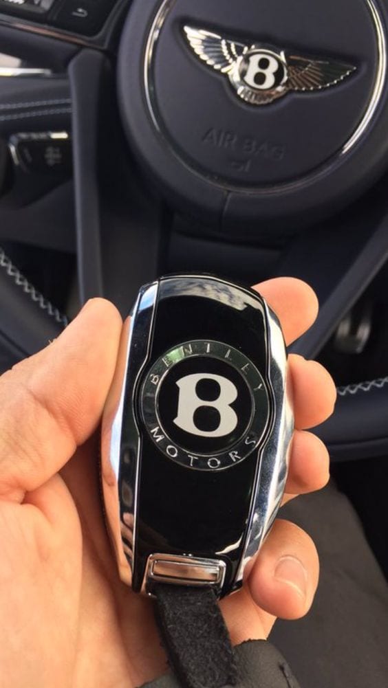 Bentley Car Key Bentley Car Key