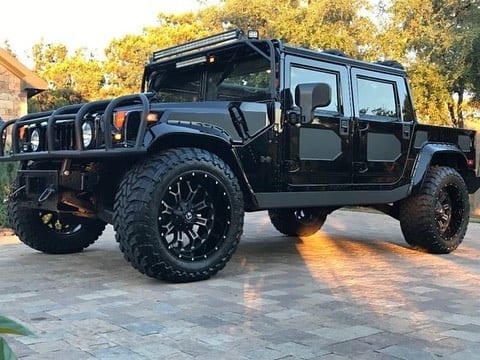 Black Chrome Hummer Car Black Chrome Hummer Car