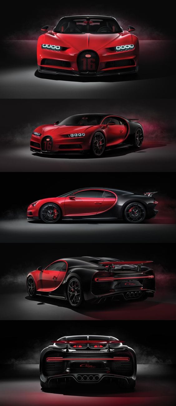 Bugatti RED Chiron Sport