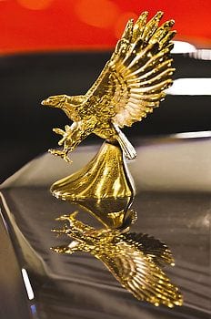 CHRYSLER LOGO GOLDEN CHRYSLER LOGO GOLDEN