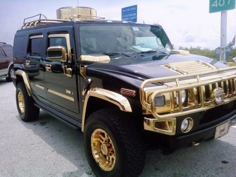 GOLDEN BLACK HUMMER GOLDEN BLACK HUMMER
