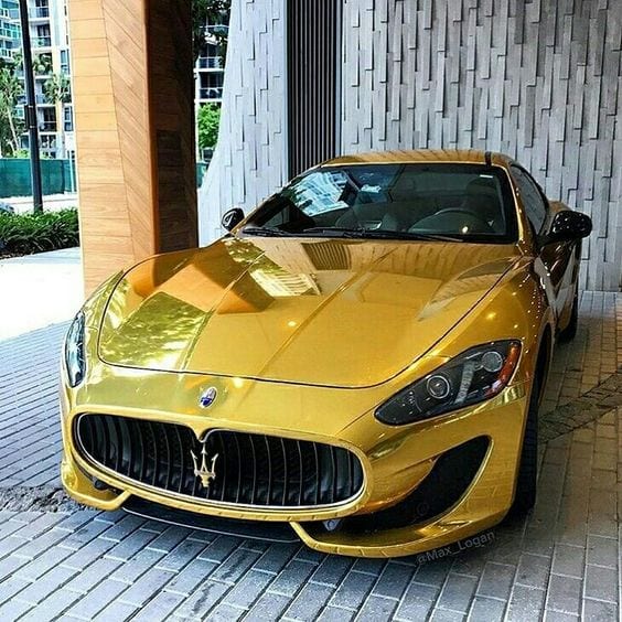 Masarati Grand Turismo gold Masarati Grand Turismo gold