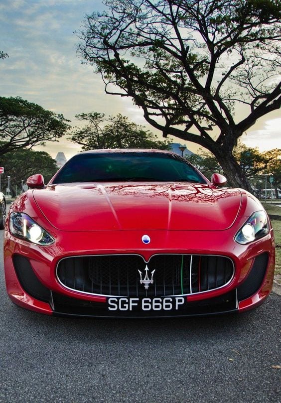 Maserati Gran Turismo red Maserati Gran Turismo red