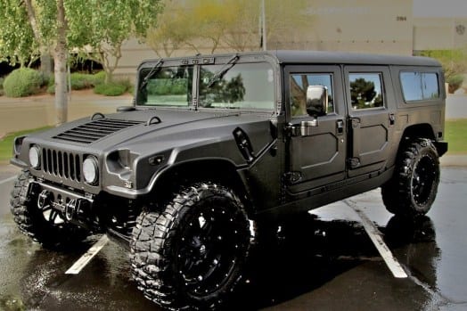 Military Brown Hummer Car Military Brown Hummer Car