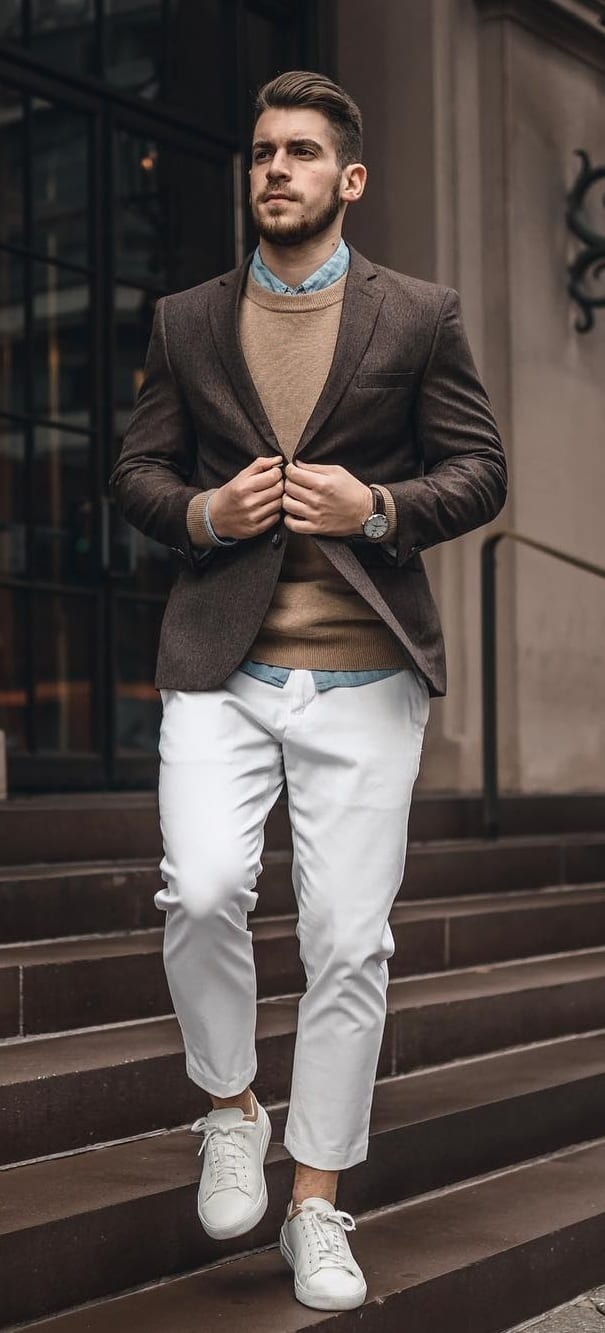 Stunning White Jeans Outfit Ideas For Men Stunning White Jeans Outfit Ideas For Men