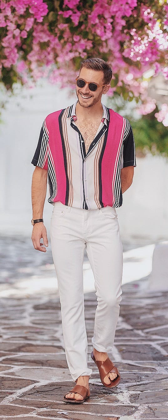 White Jeans Outfit Ideas For Guys White Jeans Outfit Ideas For Guys