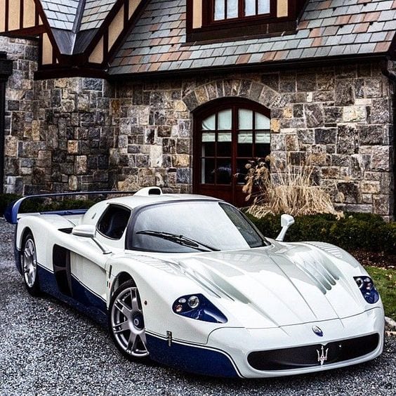 maserati sports white car maserati sports white car