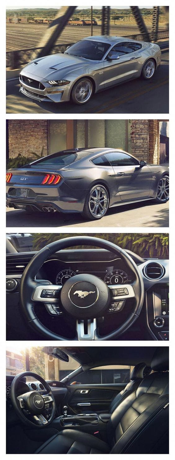 GREY MUSTANG 4 ANGLES GREY MUSTANG 4 ANGLES
