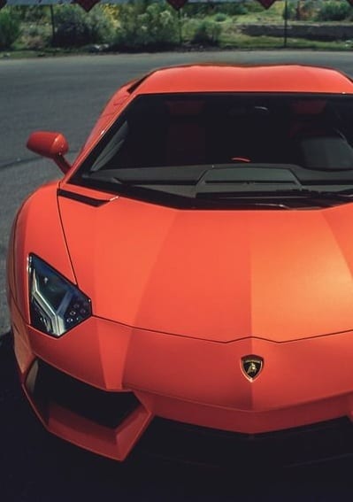 LAMBORGHINI AVENTADOR ORANGE MATTE LAMBORGHINI AVENTADOR ORANGE MATTE
