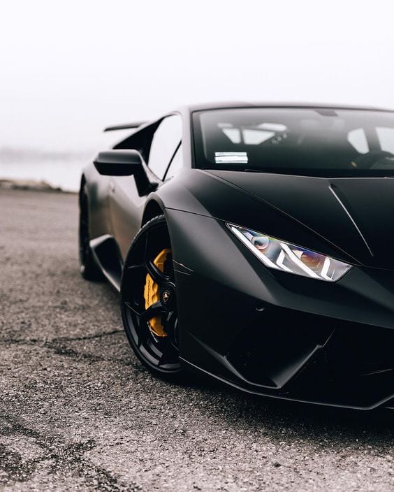 LAMBORGHINI BLACK MATTE CAR LAMBOLAMBORGHINI RGINI BLACK MATTE CAR