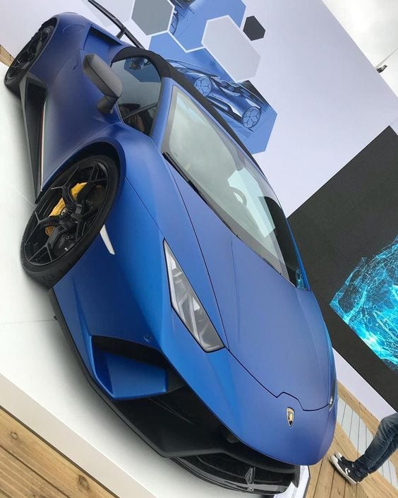 LAMBORGHINI BLUE MATTE LAMBORGHINI BLUE MATTE