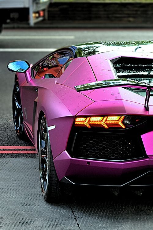 LAMBORGHINI PINK MATTE CAR LAMBORGHINI PINK MATTE CAR