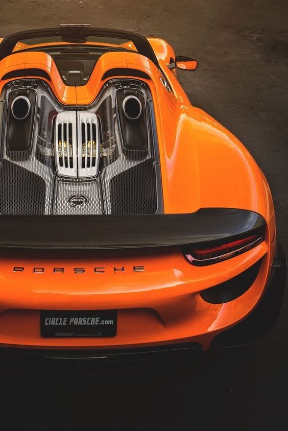 Porsche 918 Spyder ORANGE Porsche 918 Spyder ORANGE