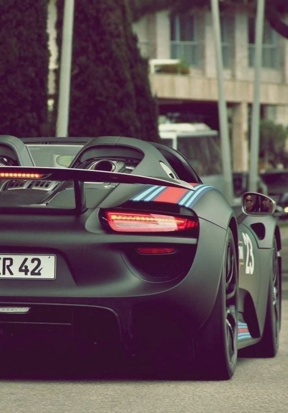Porsche 918 spyder GREEN MATTE Porsche 918 spyder GREEN MATTE