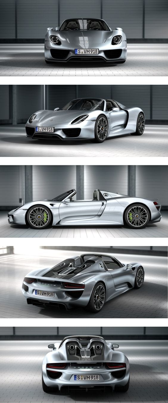 Porsche 918 spyder GREY Porsche 918 spyder GREY
