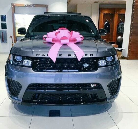 Range rover with bow Range rover with bow