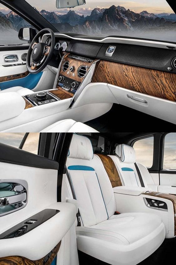 Rolls Royce Cullinan interior IMAGE Rolls Royce Cullinan interior IMAGE