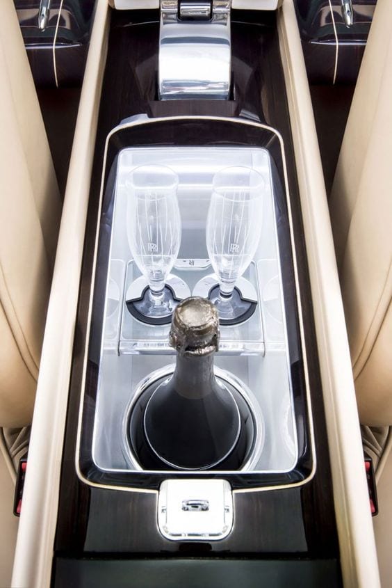 Rolls-Royce Sweptail Interior Center tunnel Rolls-Royce Sweptail Interior Center tunnel
