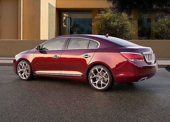 BUICK LACROSSE RED BUICK LACROSSE RED
