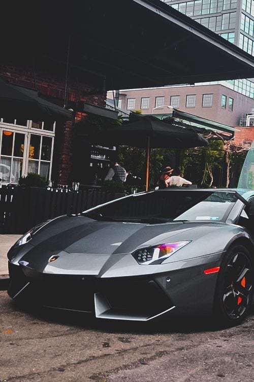 LAMBORGHINI GREY ON THE STREETS LAMBORGHINI GREY ON THE STREETS