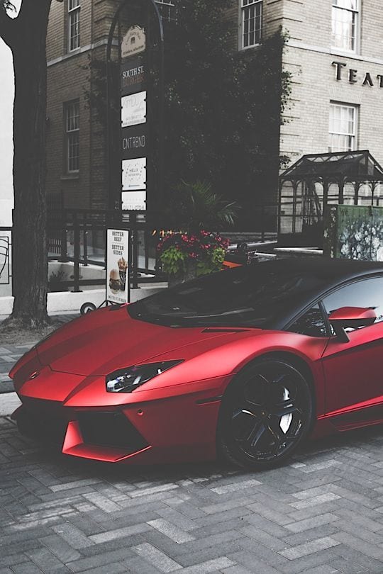 LAMBORGHINI RED MATTE LAMBORGHINI RED MATTE