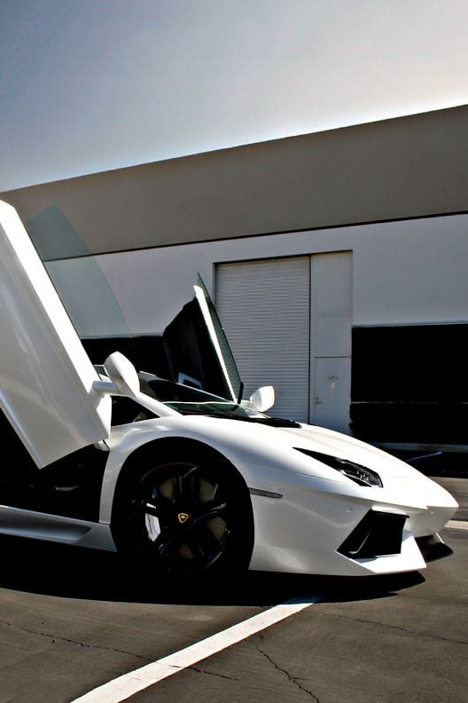 LAMBORGHINI WHITE OPEN DOORS LAMBORGHINI WHITE OPEN DOORS