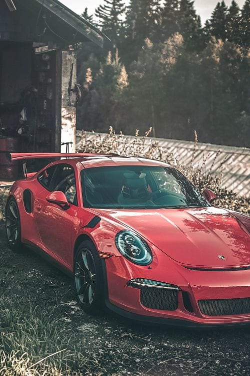 PORSCHE GT3 RS RED PORSCHE GT3 RS RED