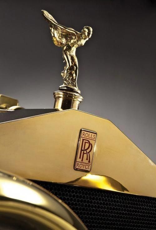 ROLLS ROYCE GOLD LOGO WALLPAPER ROLLS ROYCE GOLD LOGO WALLPAPER