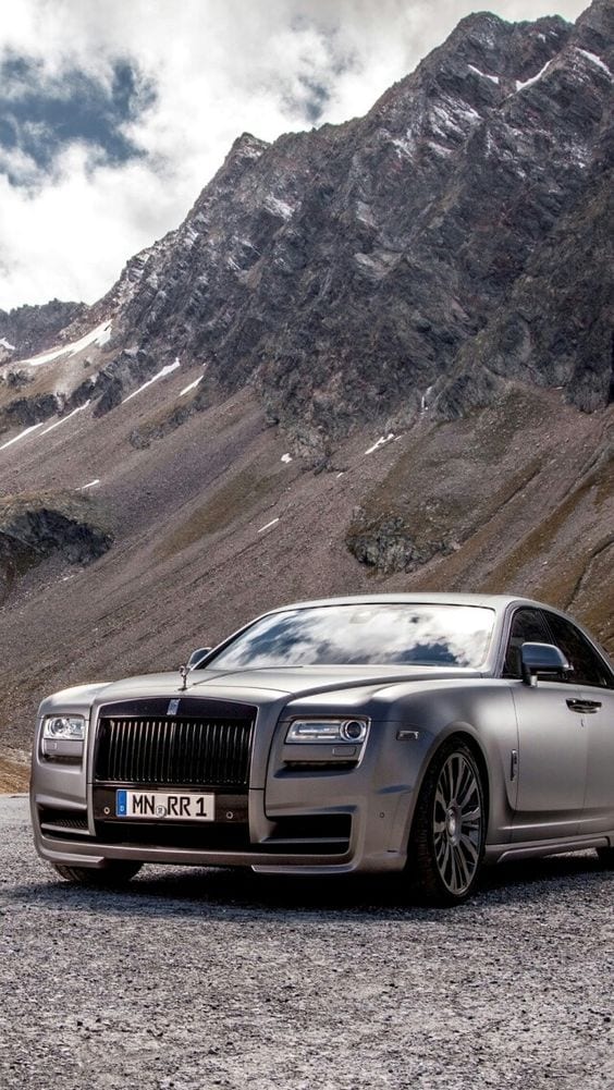 ROLLS ROYCE GREY MATTE WALLPAPER ROLLS ROYCE GREY MATTE WALLPAPER