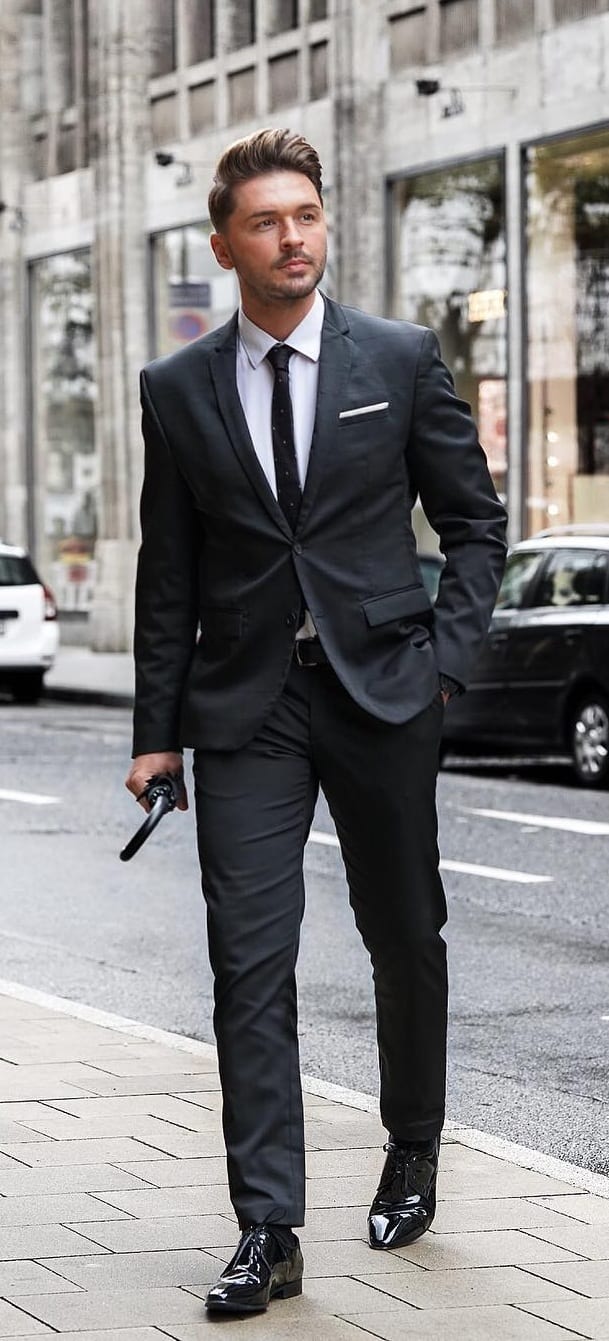 Black Suit, White Shirt the Best Formal Wear for men Black Suit, White Shirt the Best Formal Wear for men
