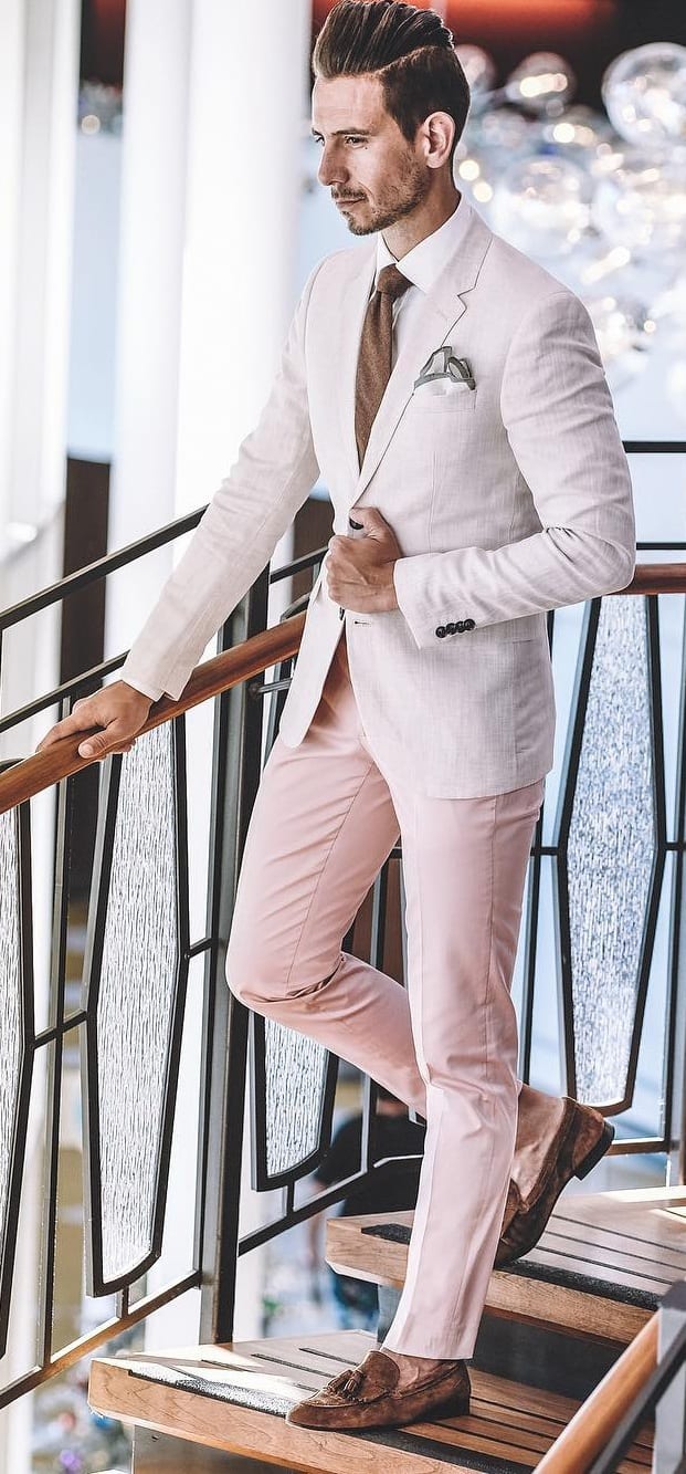 Mens Pink Suit Outfit Mens Pink Suit Outfit