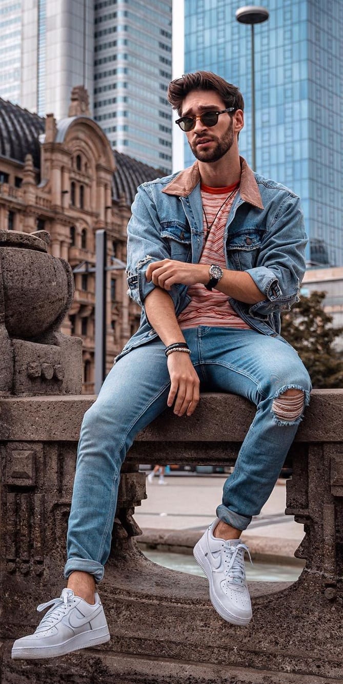Casual Denim Outfit for Men Casual Denim Outfit for Men