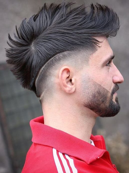 Mohawk and fade Haircut for men 2020 Mohawk and fade Haircut for men 2020