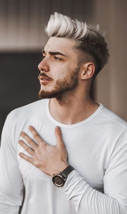 Short Mohawk Hairstyle for Men to try this New Year Short Mohawk Hairstyle for Men to try this New Year