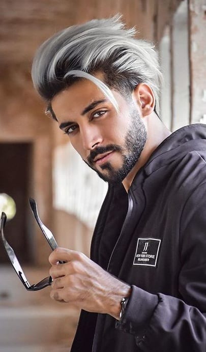 Slick Back Hairstyles for Men's New Year Hair Look Slick Back Hairstyles for Men's New Year Hair Look