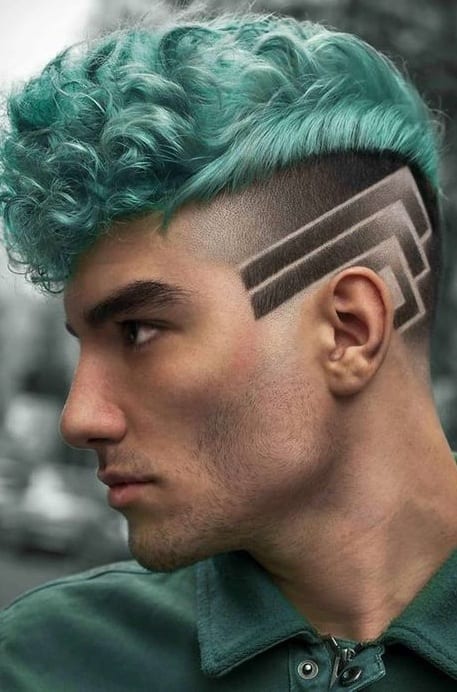 Textured Hair Color Look for Men to try this New Year Textured Hair Color Look for Men to try this New Year