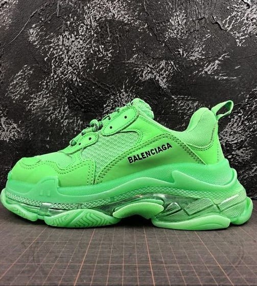 Neon Green Balenciaga Shoes for Men Neon Green Balenciaga Shoes for Men