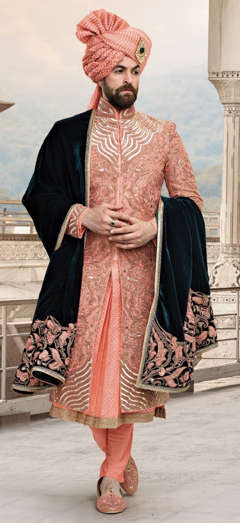 Royal Sherwani Attire For Indian Groom Royal Sherwani Attire For Indian Groom
