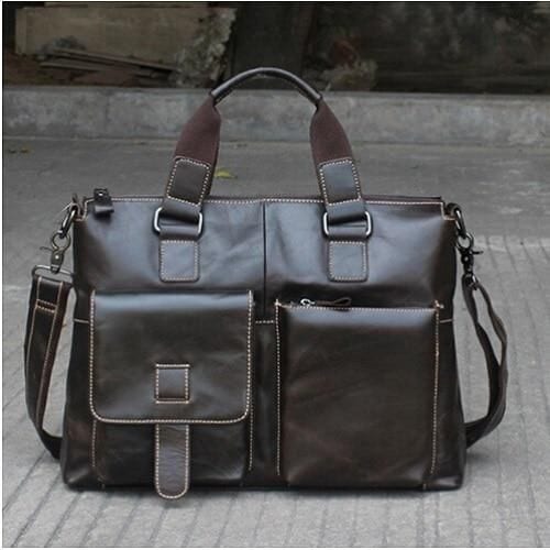 Leather Briefcase Bag for Men Leather Briefcase Bag for Men