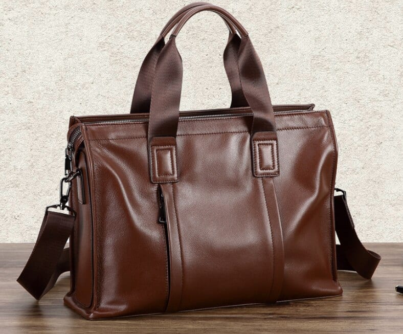 Mens Classic Leather Laptop Bag Mens Classic Leather Laptop Bag