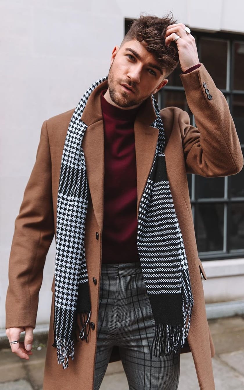 Scarf Style for Men Scarf Style for Men