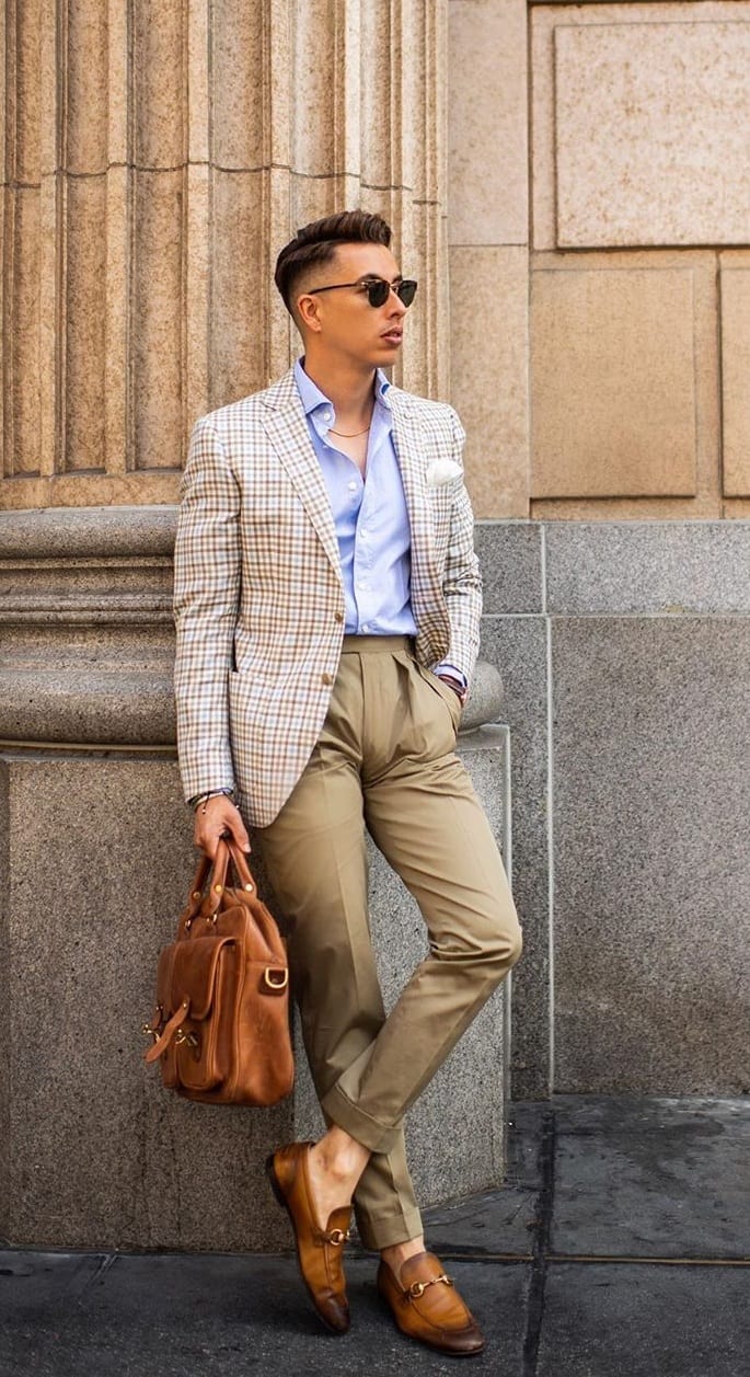 Checkered Blazer Outfit Ideas for March Checkered Blazer Outfit Ideas for March