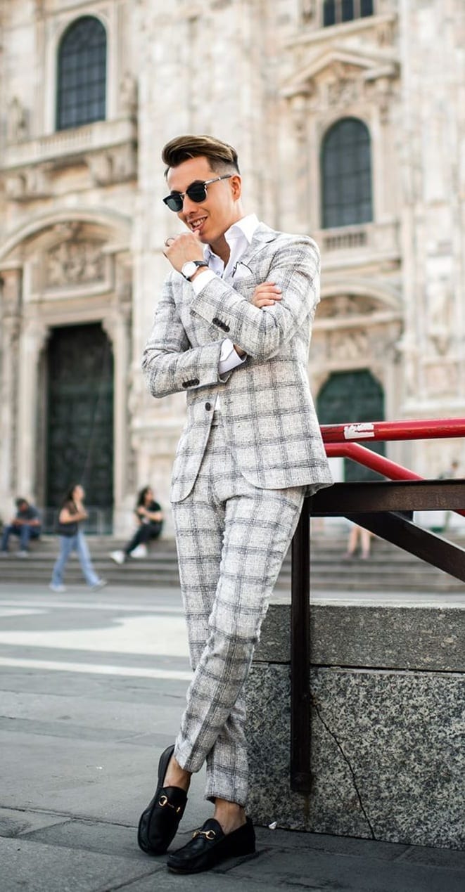 Checkered Suit Ideas for March Checkered Suit Ideas for March