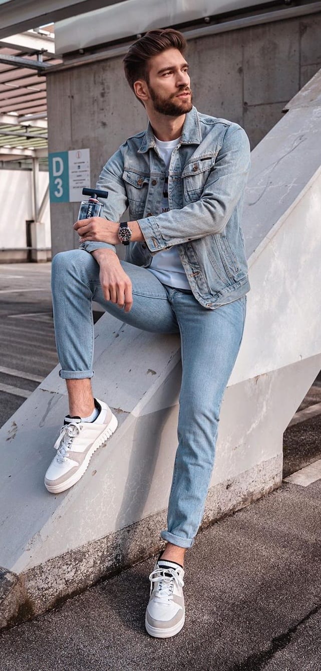 5 Amazing Denim Jacket Look for Men 5 Amazing Denim Jacket Look for Men