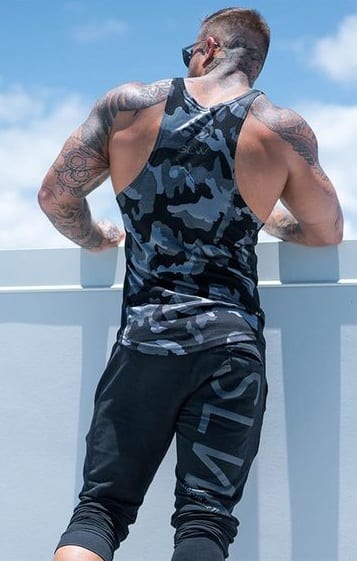 Camouflage Tank Top Outfits for Men Camouflage Tank Top Outfits for Men