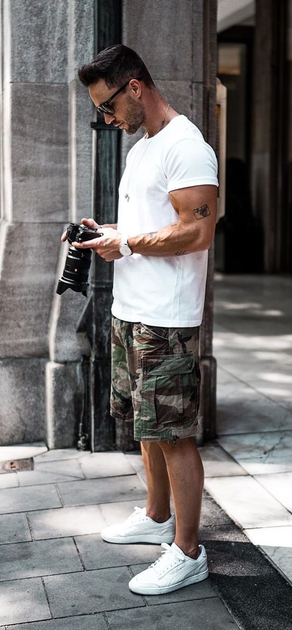 Cool Camouflage Shorts for Men Cool Camouflage Shorts for Men