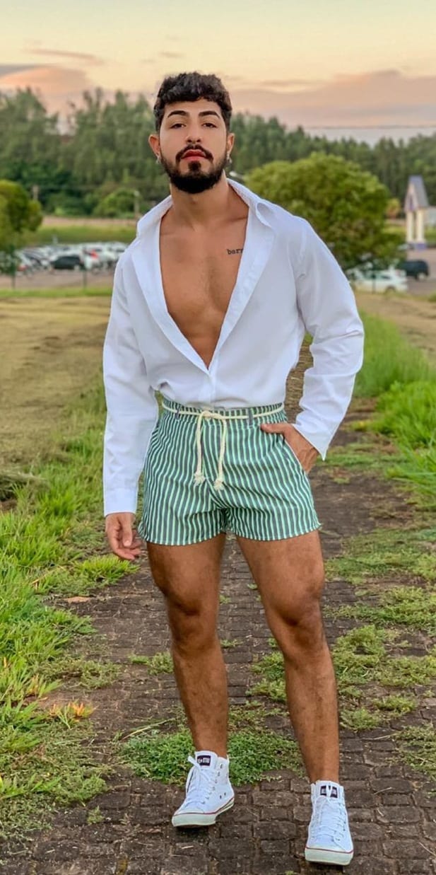 Shorts- Shirt-Summer- Outfit-ideas Shorts- Shirt-Summer- Outfit-ideas
