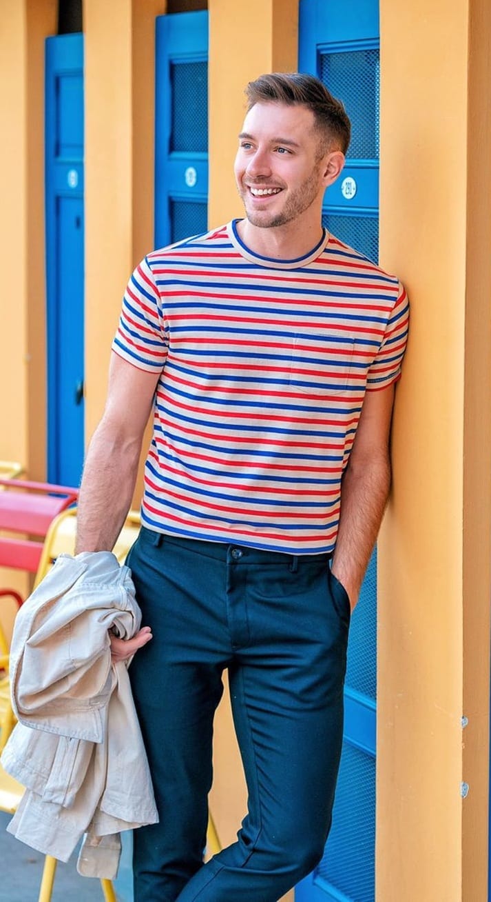 Striped T-Shirts You Must Have In Your Wardrobe Striped T-Shirts You Must Have In Your Wardrobe